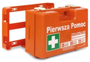 Przemysłowa apteczka K20 z wyposaż. 2 x DIN13157