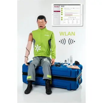 AMBU MAN ADVANCED WIRELESS cała postać - do ALS